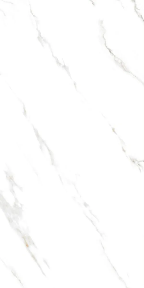 Glossy Finish Statuario Carrara Bianco  PGVT 600x1200mm