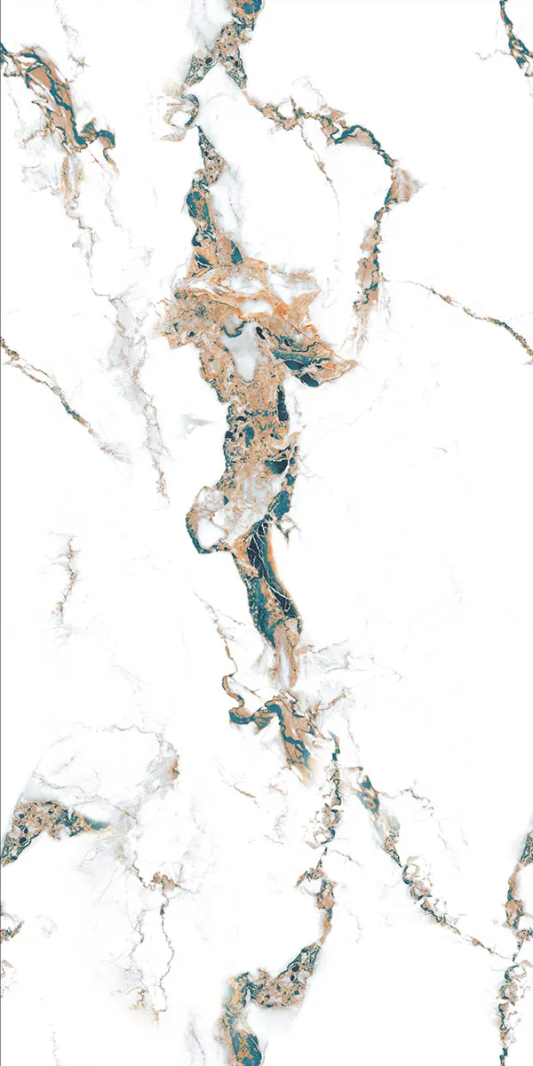 Glossy Finish Oscan Statuario PGVT 600x1200mm