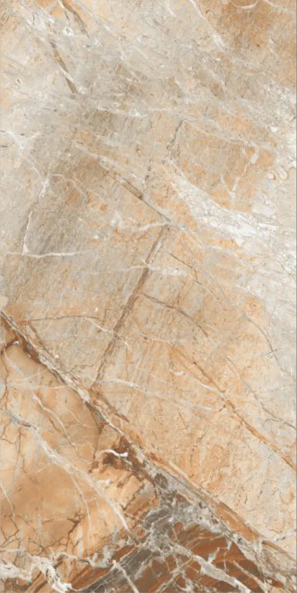 Glossy Finish Sundeck Brown PGVT 600x1200mm