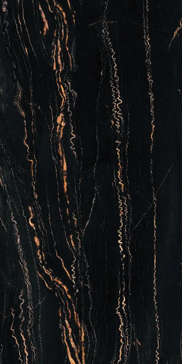 Super Highglossy Finish Tropic black PGVT 600x1200mm