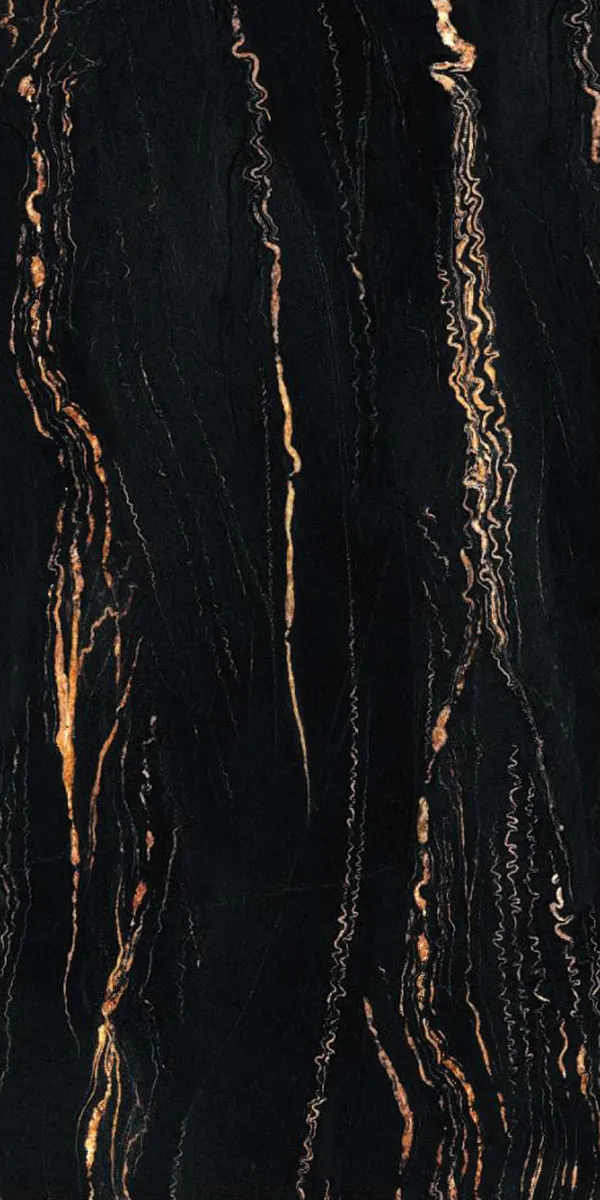 Super Highglossy Finish Tropic black PGVT 600x1200mm