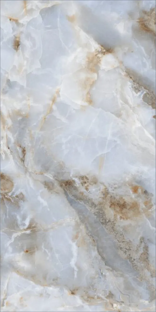 Glossy Finish Weather Onux Azul PGVT 600x1200mm