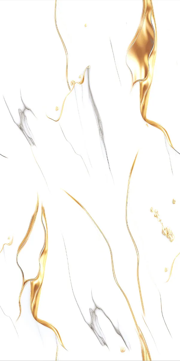 Glossy Finish White Gold PGVT 600x1200mm