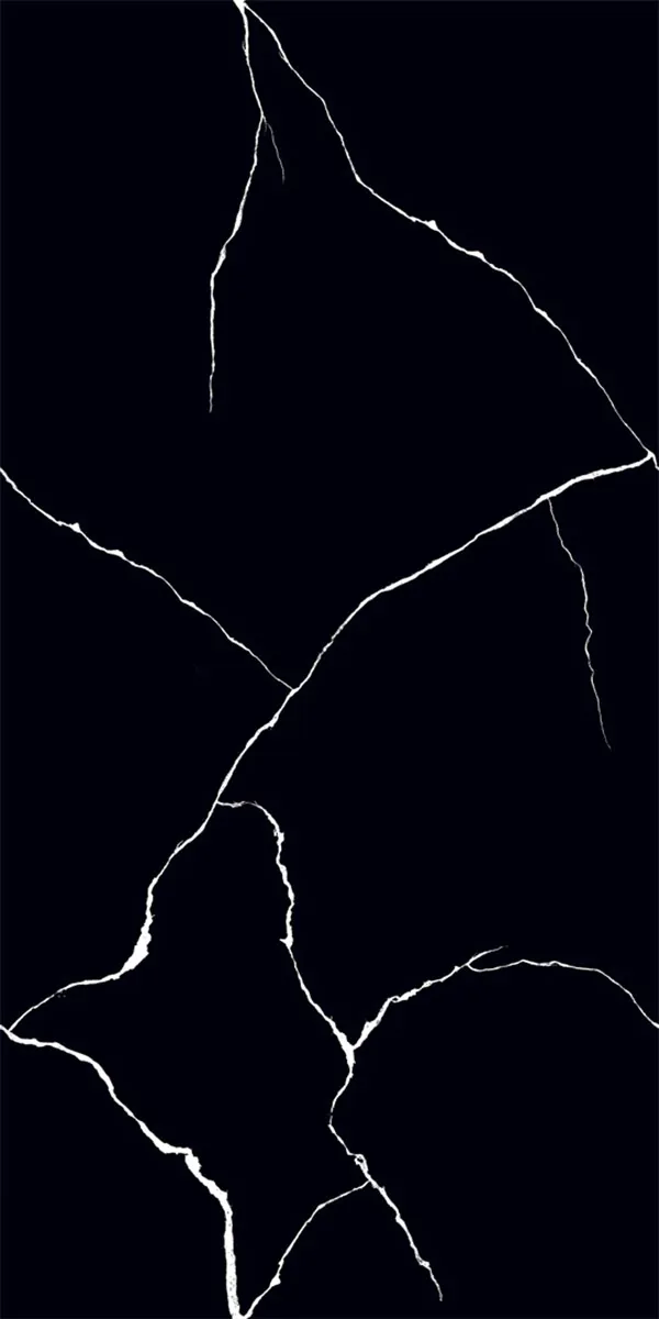 Super Highglossy Finish White Lines PGVT 600x1200mm