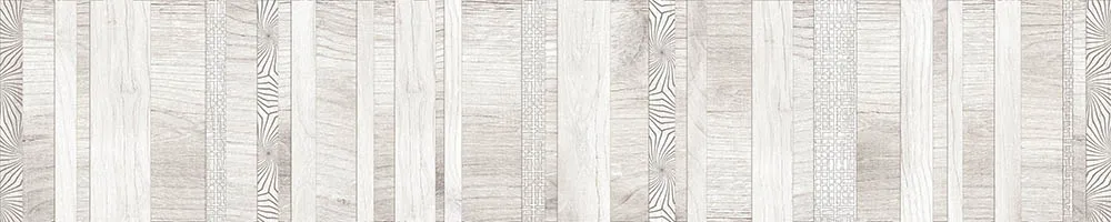 Cemento White HL 200x1000mm Matte Porcelain tile in a wood look