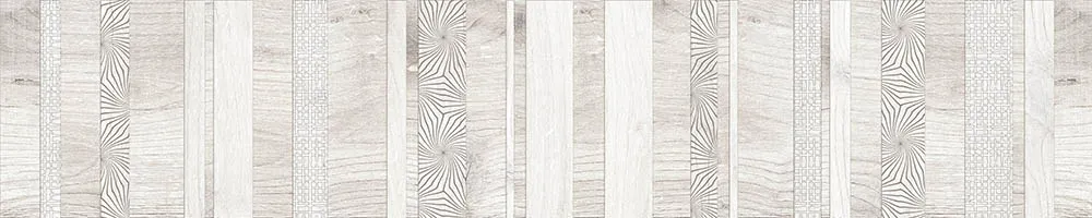 Cemento White HL 200x1000mm Matte Porcelain tile in a wood look