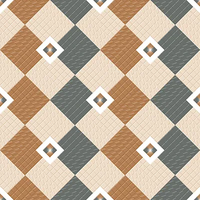 Crystal 001 400x400mm Matte Porcelain tile in a stone look