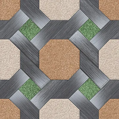 Maker 135 400x400mm Matte Porcelain tile in a stone look