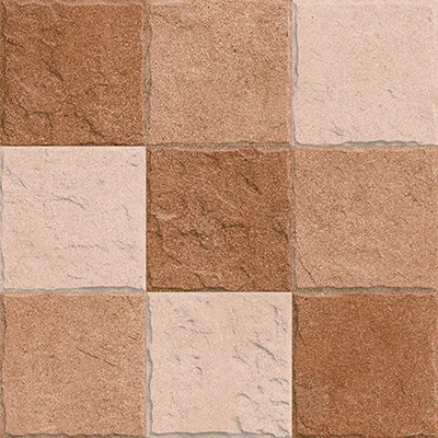 Cotto 006 400x400mm Matte Porcelain tile in a stone look