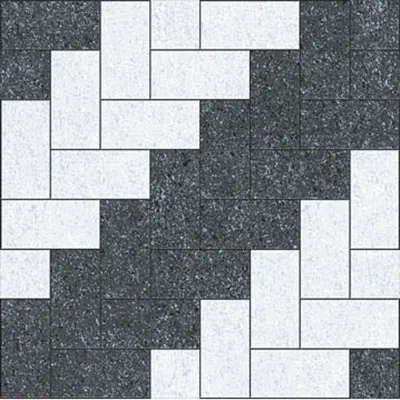 3066 400x400mm Matte Porcelain tile in a marble look