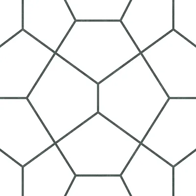 Matte Finish Zic Zak 002 Porcelain 400x400mm